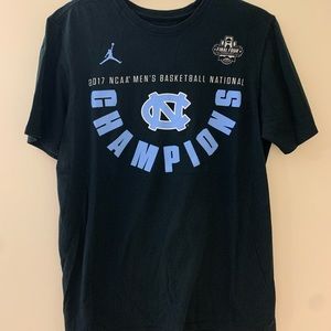 Nike UNC Tarheels 2017 basketball championship t